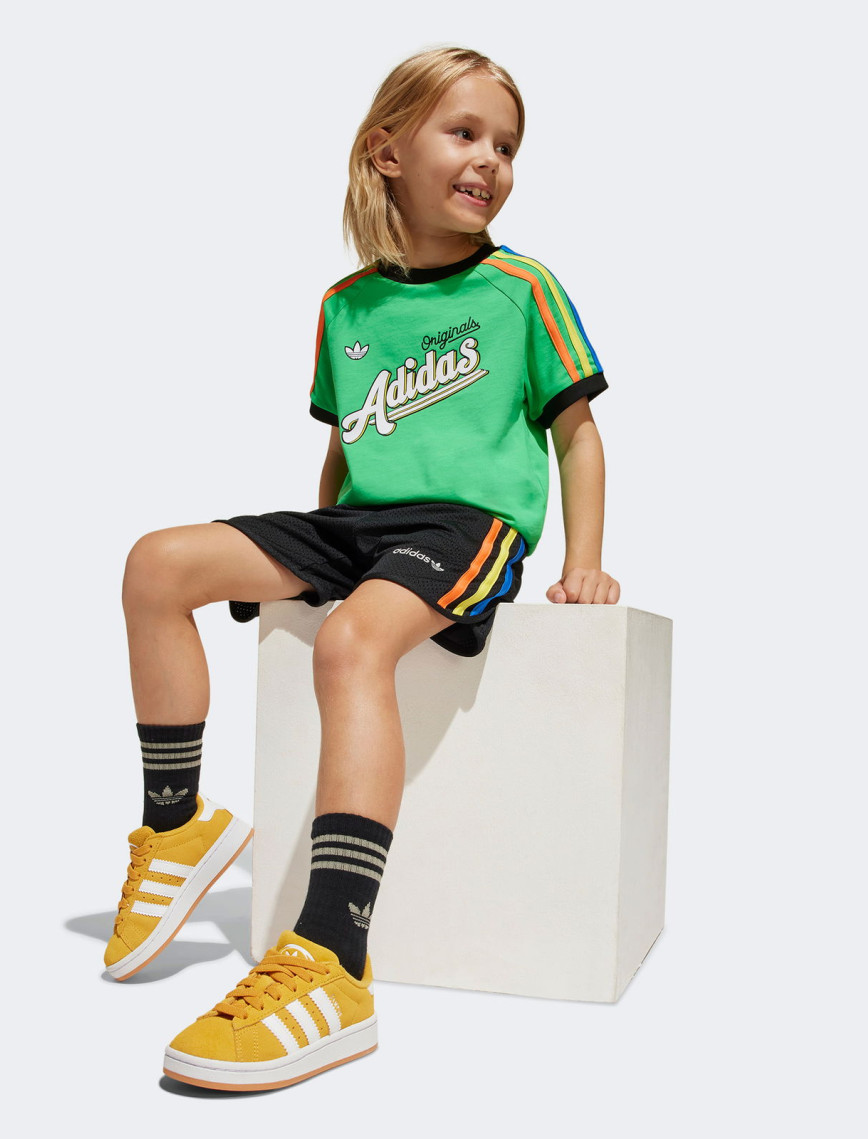 adidas Originals Çocuk Yeşil Şort Takım adidas Originals Çocuk Yeşil Şort Takım