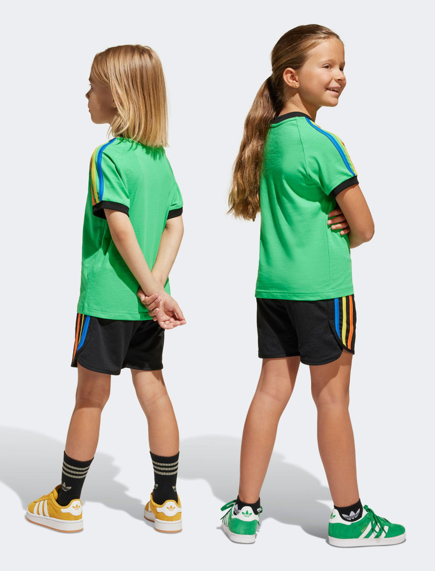 adidas Originals Çocuk Yeşil Şort Takım adidas Originals Çocuk Yeşil Şort Takım