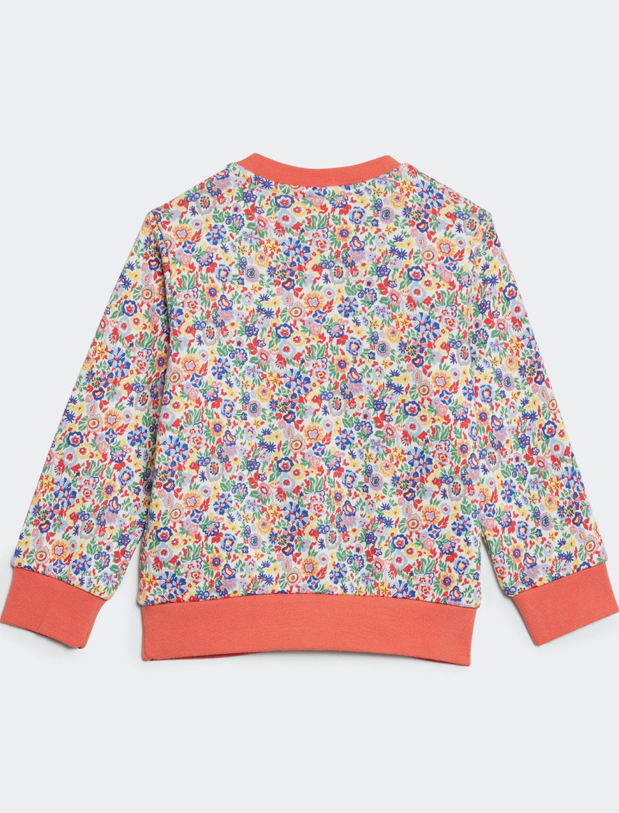 adidas Originals x Liberty London Çocuk Beyaz Eşofman Takımı