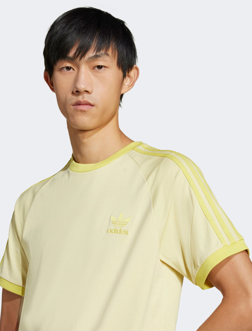 adidas Classics 3-Stripes Erkek Sarı T-Shirt adidas Classics 3-Stripes Erkek Sarı T-Shirt
