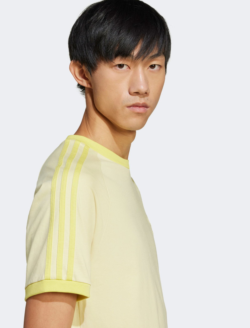 adidas Classics 3-Stripes Erkek Sarı T-Shirt adidas Classics 3-Stripes Erkek Sarı T-Shirt