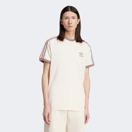 adidas Classics 3-Stripes Erkek Krem T-Shirt adidas Classics 3-Stripes Erkek Krem T-Shirt