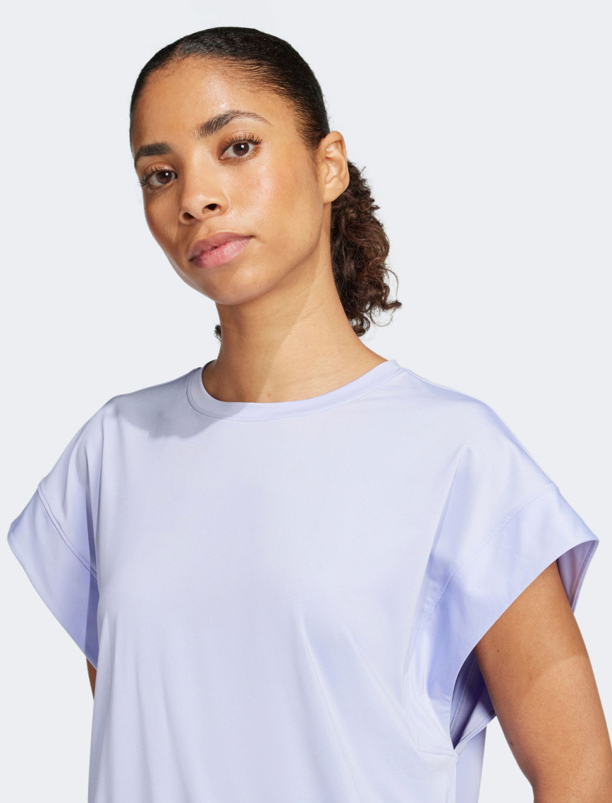 adidas Yoga Kadın Mor T-Shirt adidas Yoga Kadın Mor T-Shirt