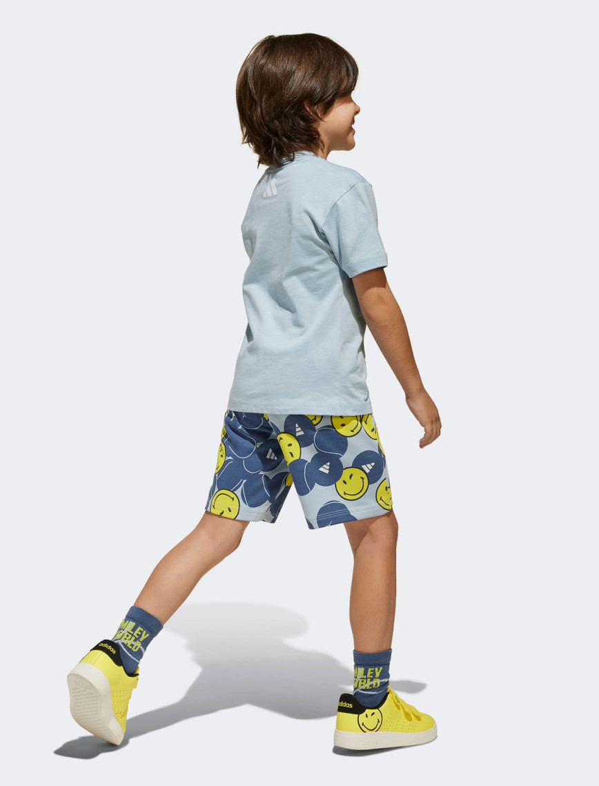 adidas x Smileyworld Çocuk Mavi Eşofman Takımı adidas x Smileyworld Çocuk Mavi Eşofman Takımı
