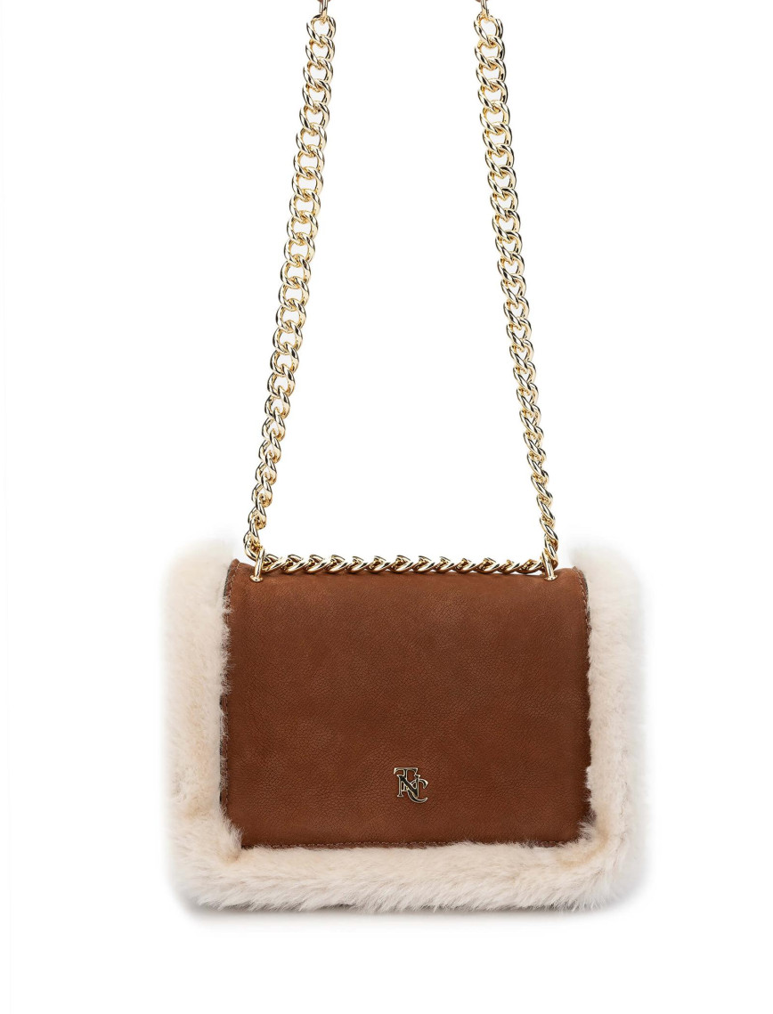 Tamer Tanca Kadın Hakiki Deri Tarçın Omuz Çanta