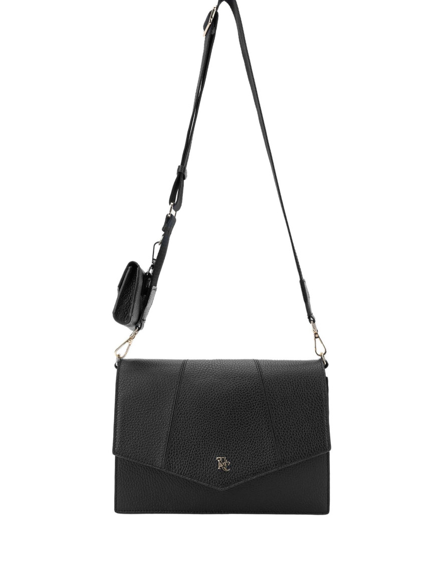 Tamer Tanca Kadın Hakiki Deri Kahverengi Omuz Çanta