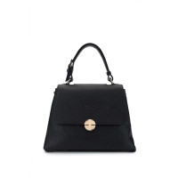 Tamer Tanca Kadın Hakiki Deri Siyah Floter Omuz Çanta