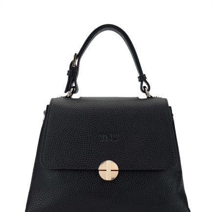 Tamer Tanca Kadın Hakiki Deri Siyah Floter Omuz Çanta