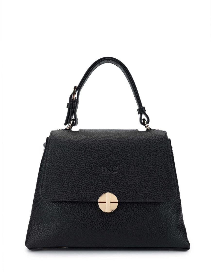 Tamer Tanca Kadın Hakiki Deri Kahverengi Omuz Çanta