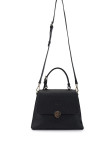 Tamer Tanca Kadın Hakiki Deri Siyah Floter Omuz Çanta