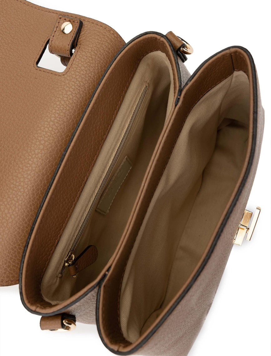 Tamer Tanca Kadın Hakiki Deri Taba Omuz Çanta