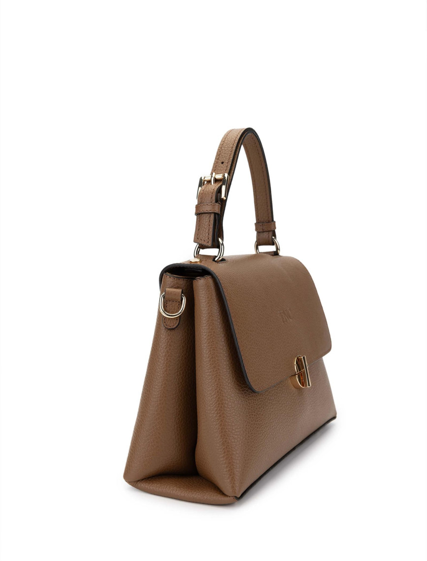 Tamer Tanca Kadın Hakiki Deri Taba Omuz Çanta