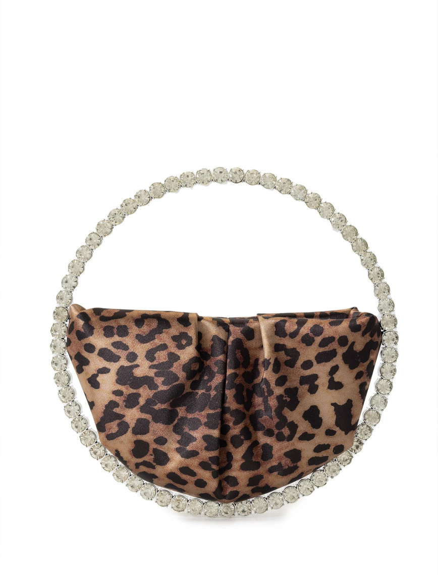 Tamer Tanca Kadın Vegan Leopar El Çantası Tamer Tanca Kadın Vegan Leopar El Çantası