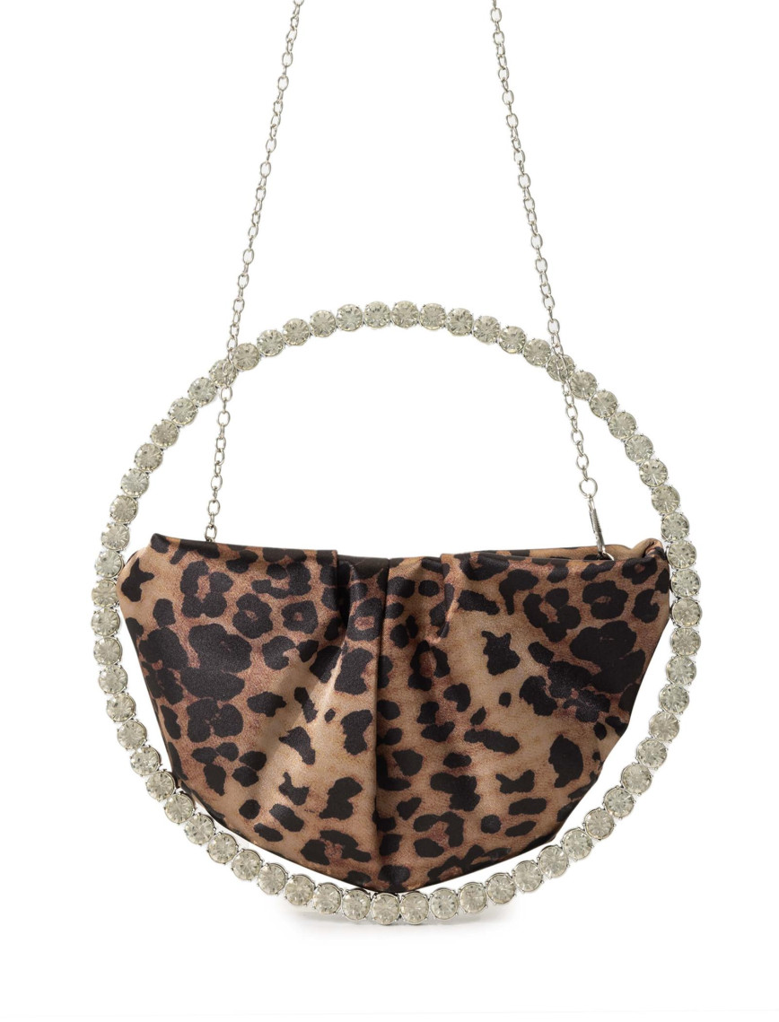 Tamer Tanca Kadın Vegan Leopar El Çantası Tamer Tanca Kadın Vegan Leopar El Çantası