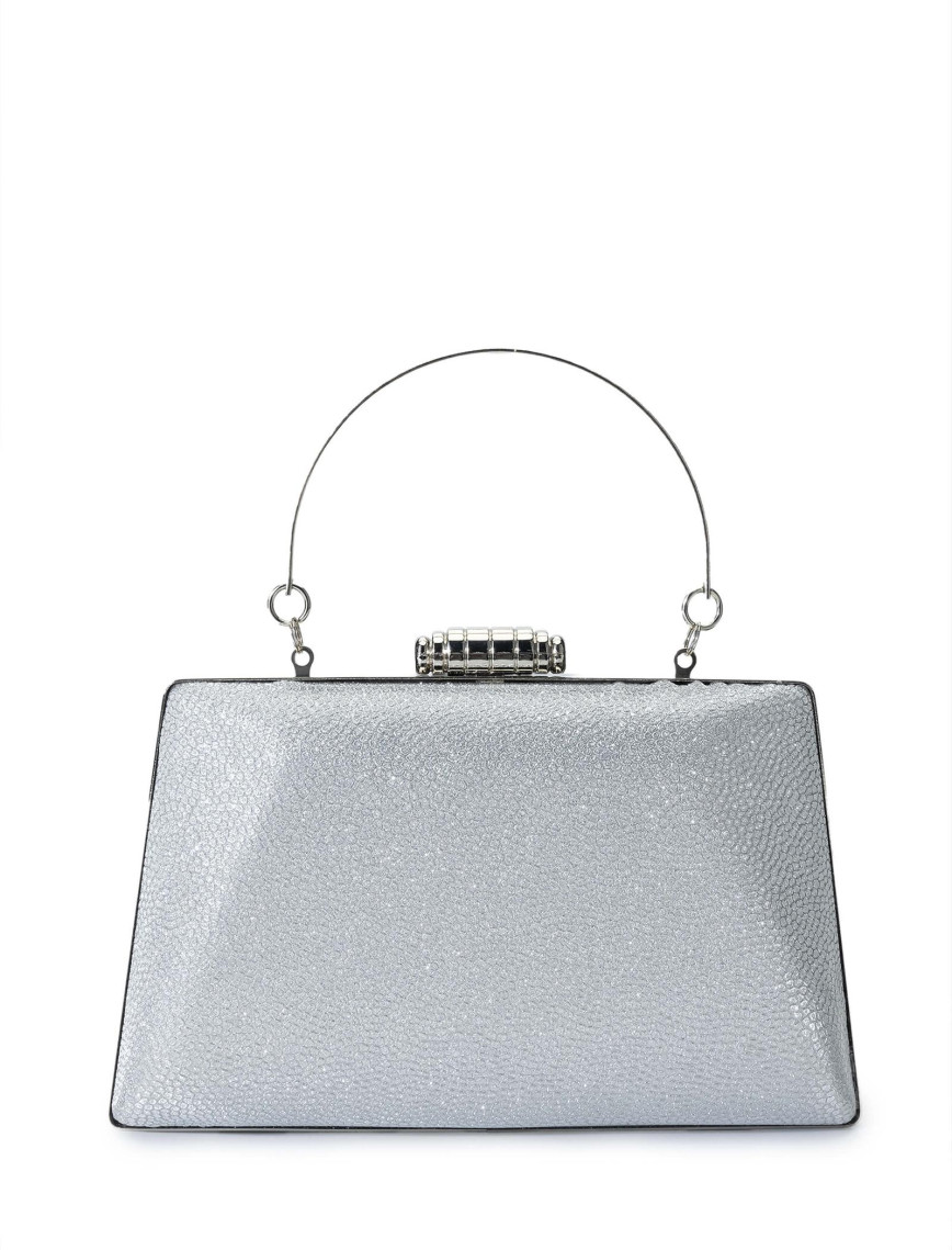 Tamer Tanca Kadın Vegan Gri El Çantası Tamer Tanca Kadın Vegan Gri El Çantası