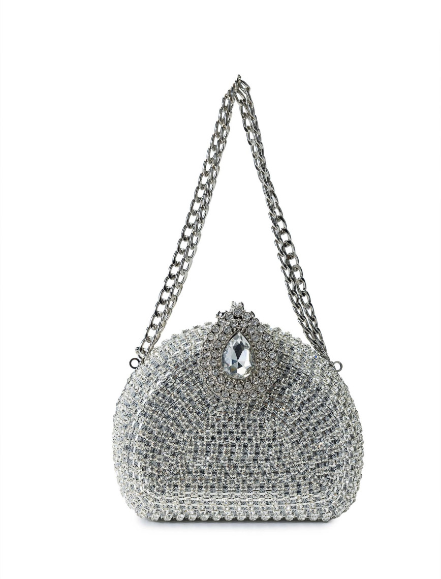 Tamer Tanca Kadın Vegan Gri El Çantası