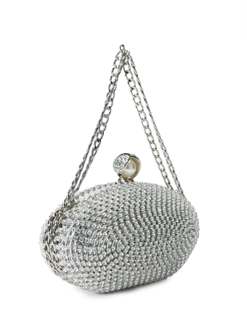 Tamer Tanca Kadın Vegan Gri El Çantası