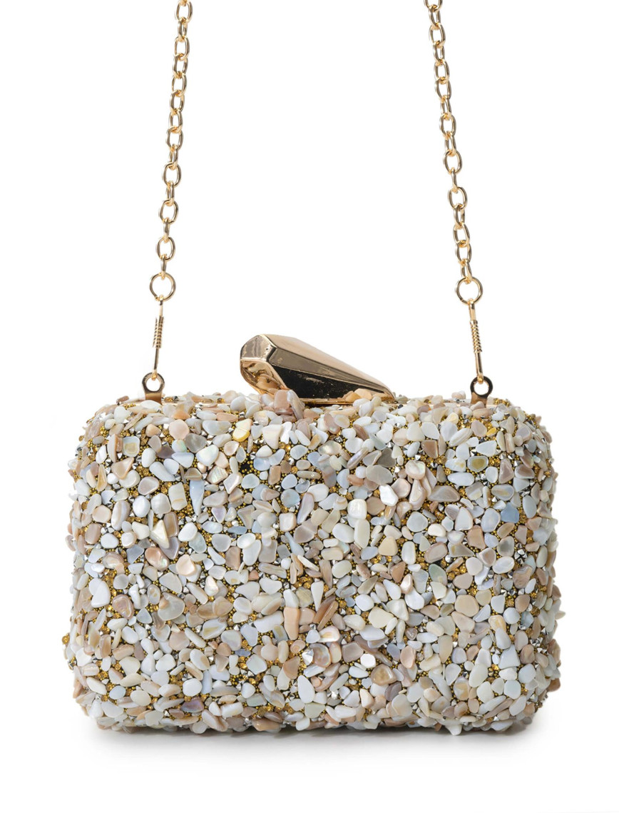 Tamer Tanca Kadın Vegan Bej El Çantası