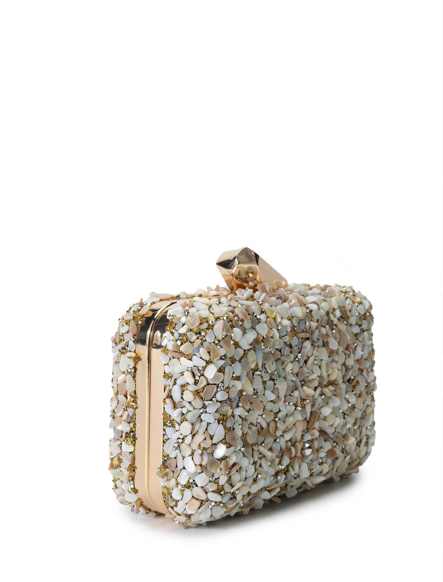 Tamer Tanca Kadın Vegan Bej El Çantası