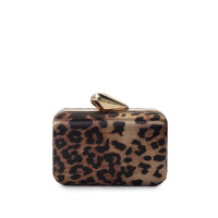 Tamer Tanca Kadın Vegan Leopar El Çantası