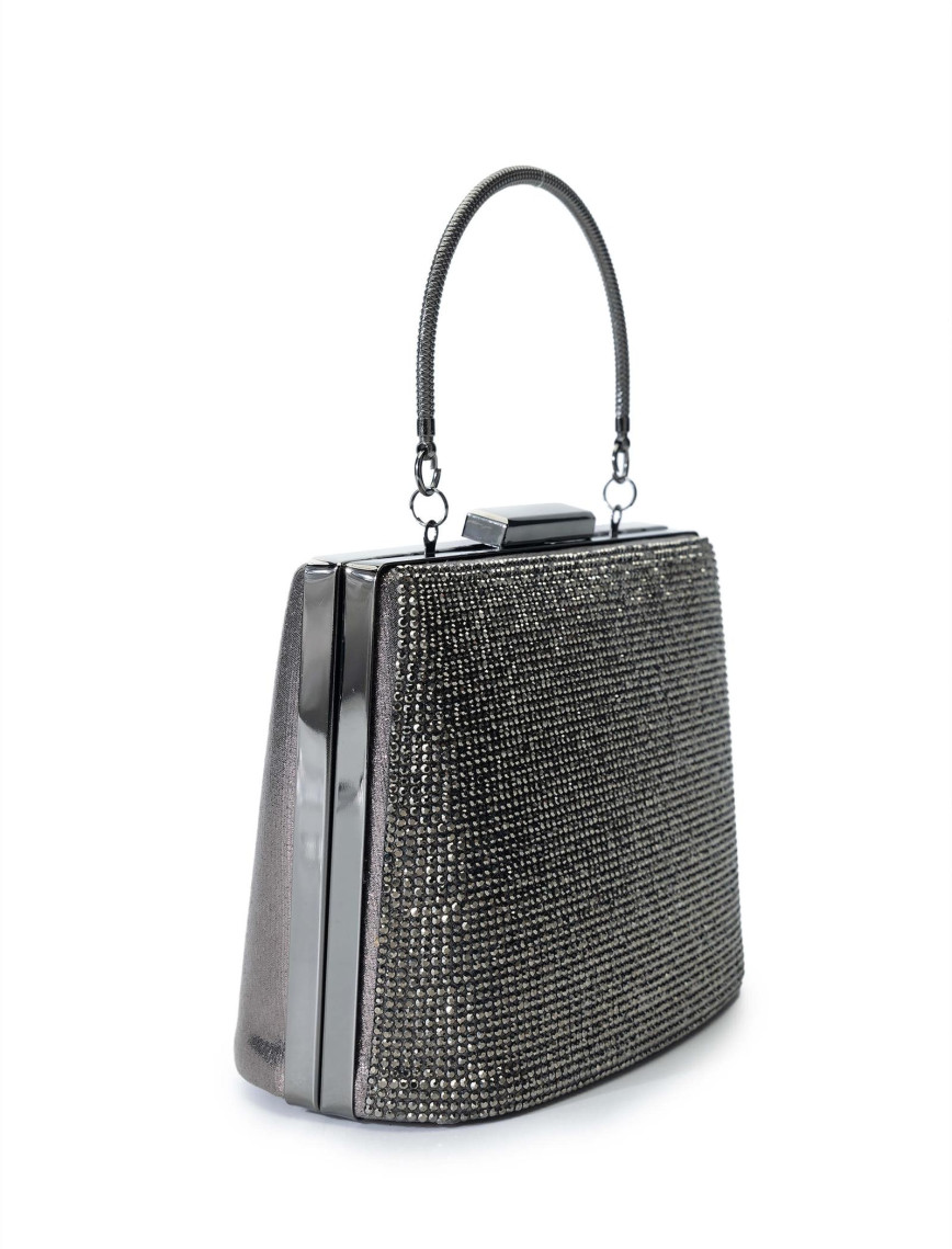 Tamer Tanca Kadın Vegan Gri El Çantası Tamer Tanca Kadın Vegan Gri El Çantası