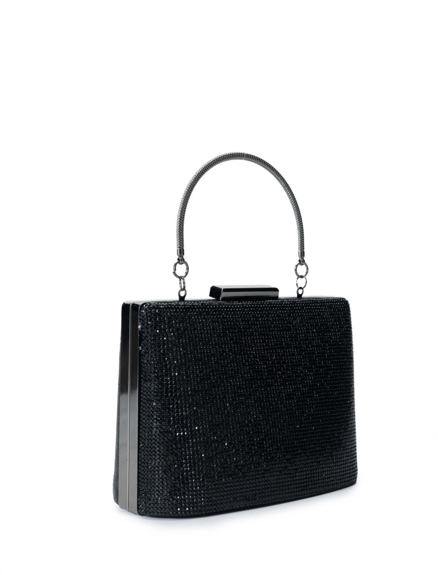 Tamer Tanca Kadın Vegan Siyah El Çantası