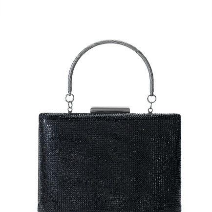 Tamer Tanca Kadın Vegan Siyah El Çantası