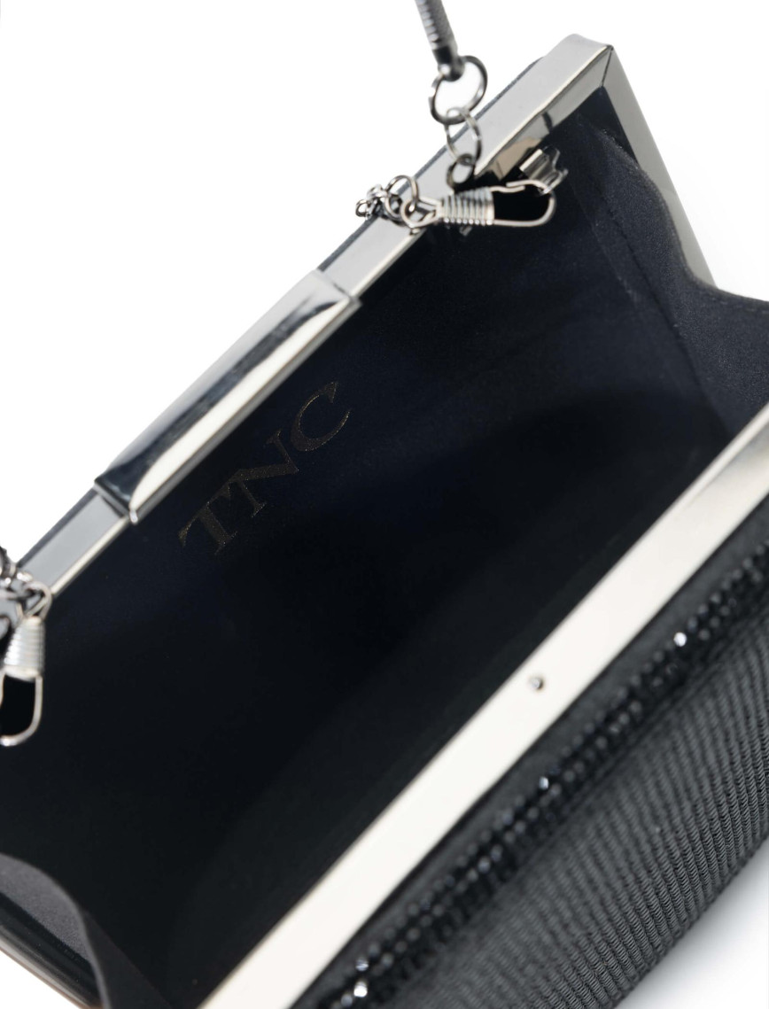 Tamer Tanca Kadın Vegan Siyah El Çantası