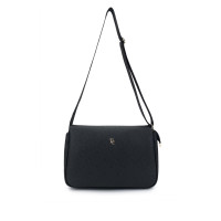 Tamer Tanca Kadın Vegan Siyah Postacı Çanta Tamer Tanca Kadın Vegan Siyah Postacı Çanta
