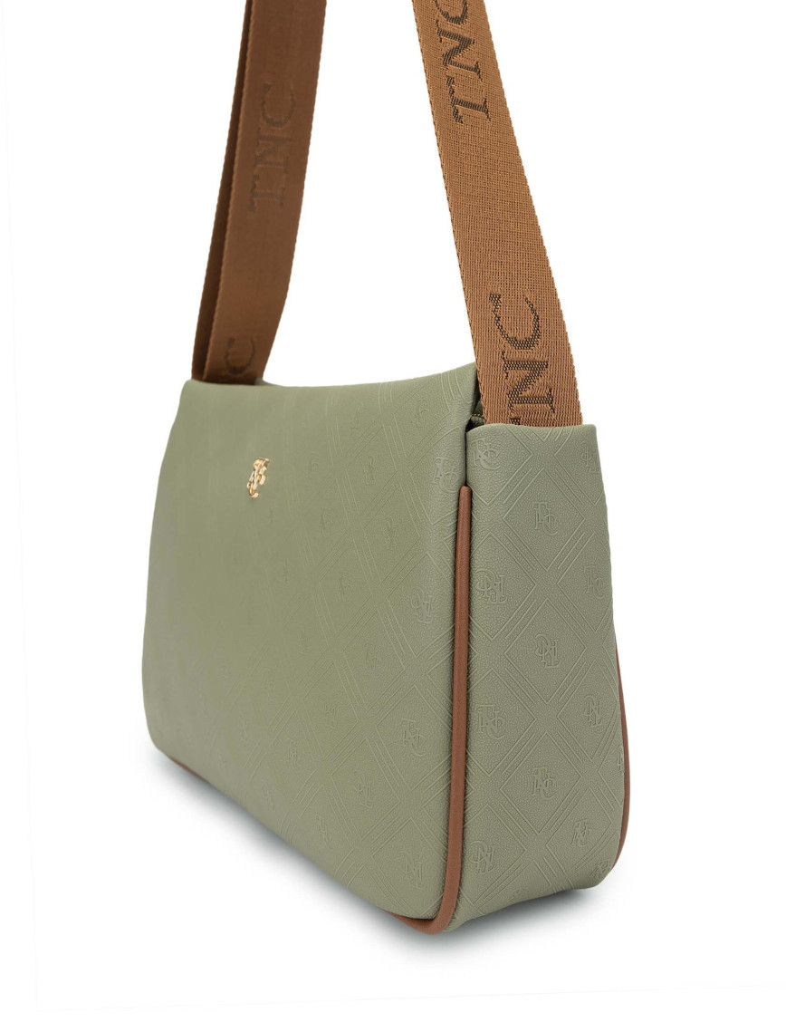 Tamer Tanca Kadın Vegan Yeşil Postacı Çanta Tamer Tanca Kadın Vegan Yeşil Postacı Çanta