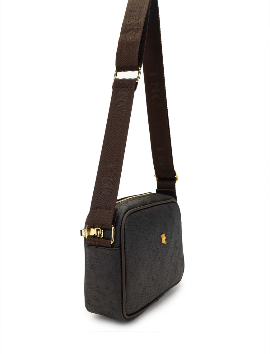 Tamer Tanca Kadın Vegan Kahverengi Postacı Çanta