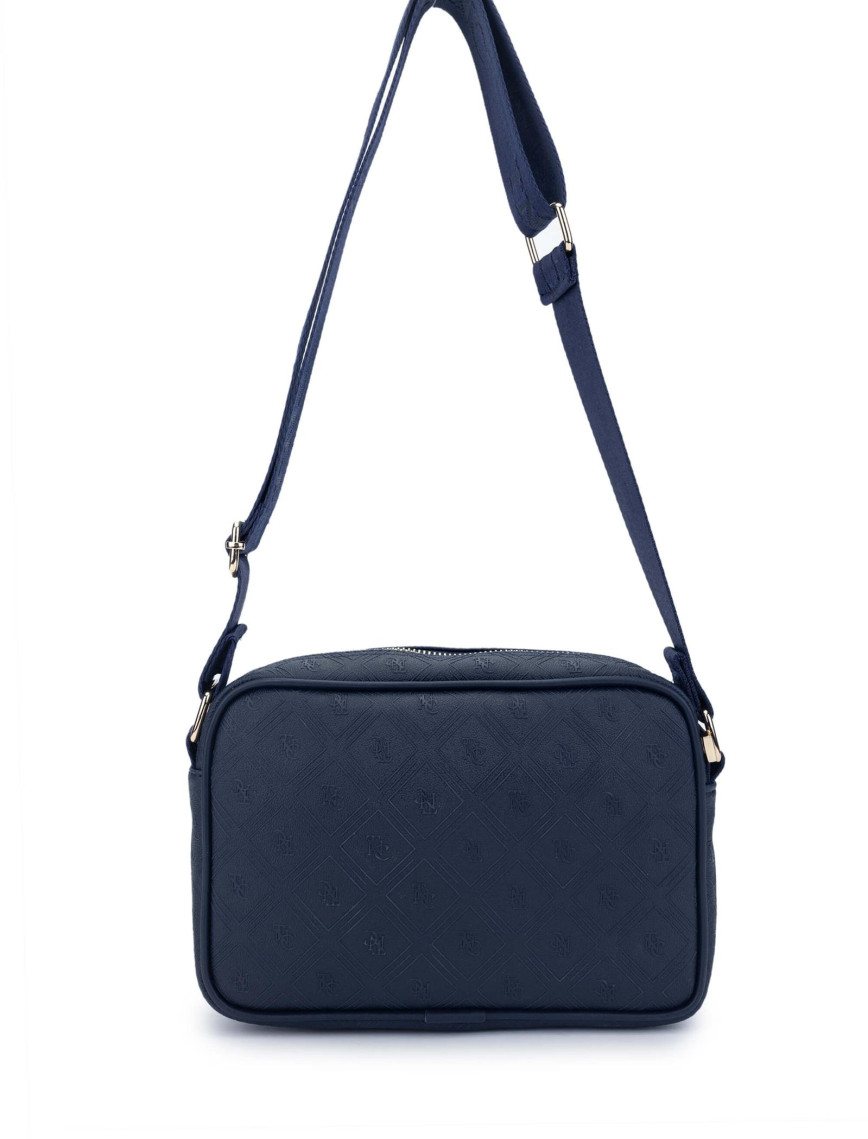 Tamer Tanca Kadın Vegan Lacivert Postacı Çanta