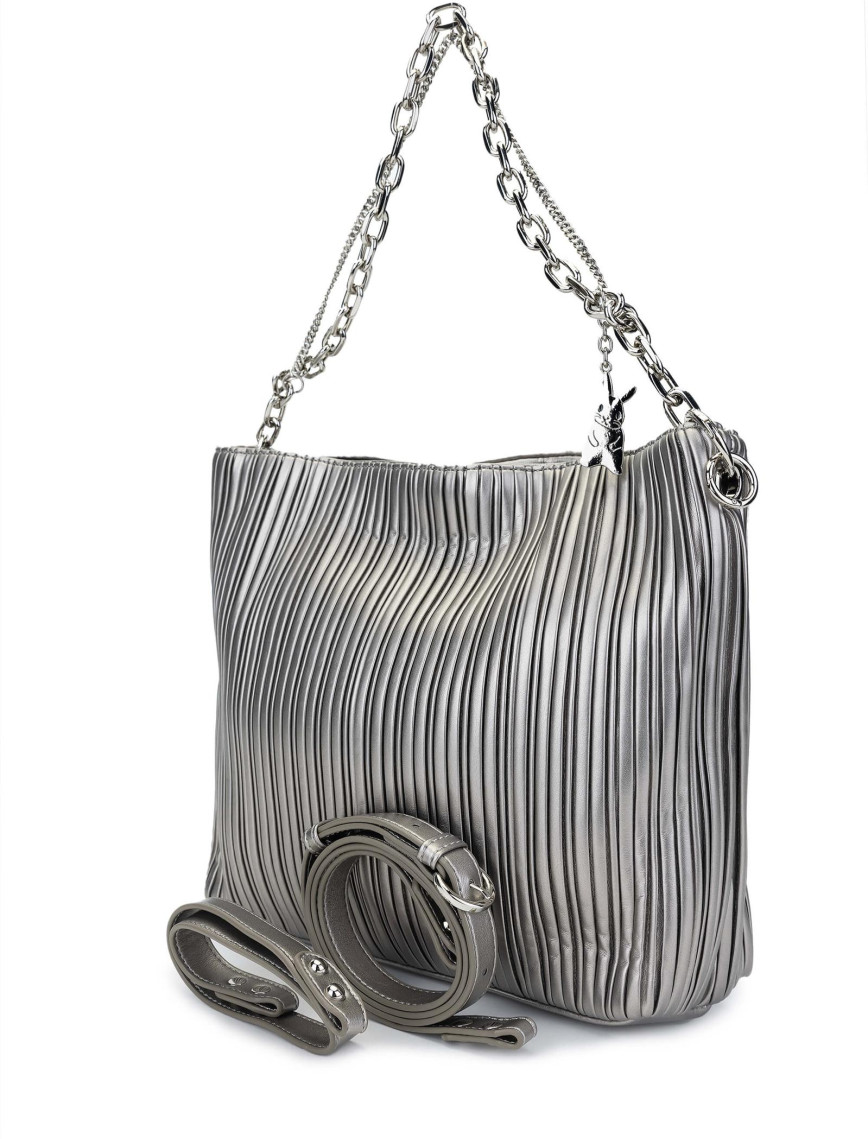 Tamer Tanca Kadın Vegan Metalik Omuz Çanta