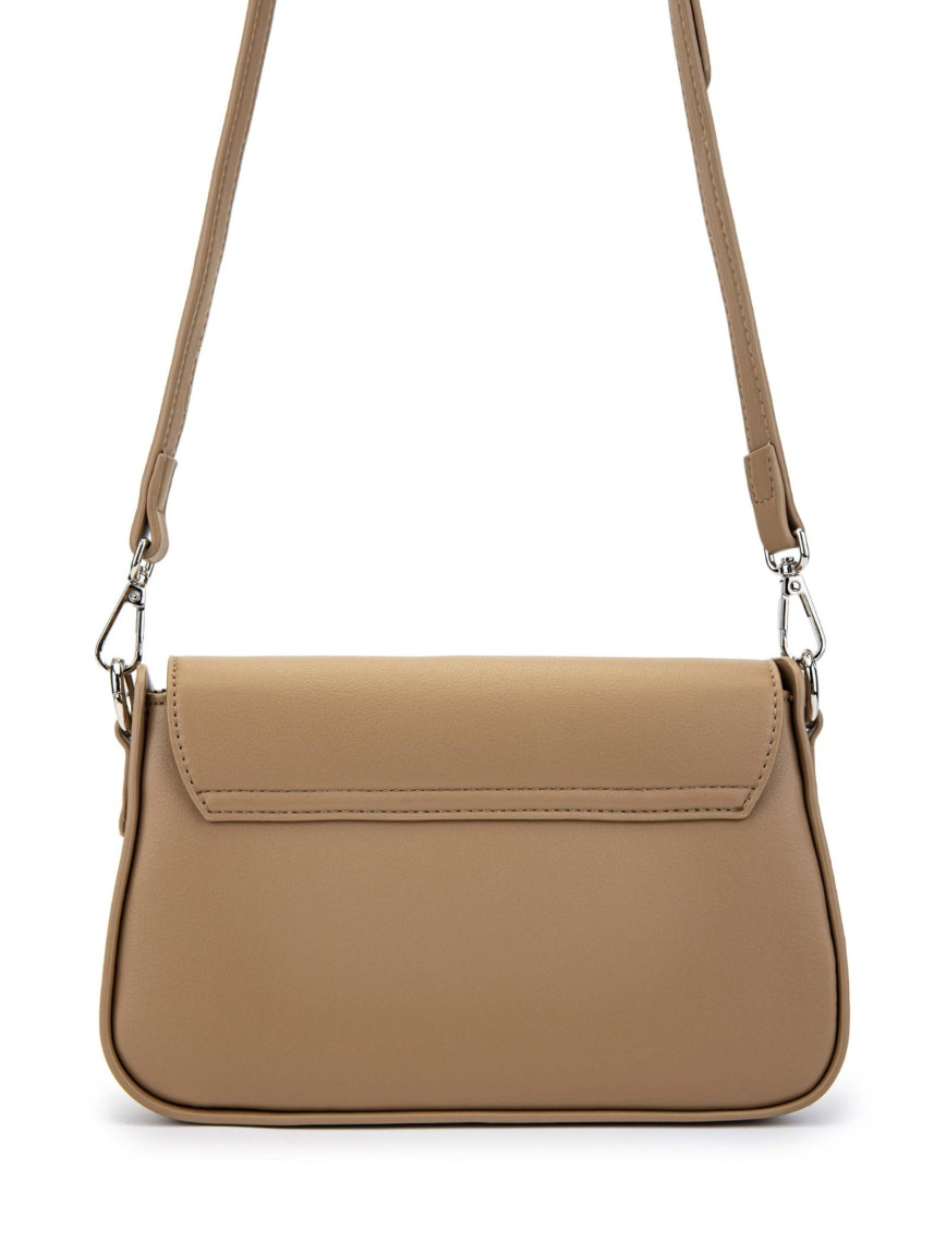 Tamer Tanca Kadın Vegan Taupe Omuz Çanta