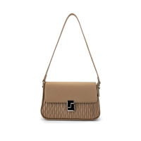 Tamer Tanca Kadın Vegan Taupe Omuz Çanta Tamer Tanca Kadın Vegan Taupe Omuz Çanta