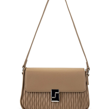 Tamer Tanca Kadın Vegan Taupe Omuz Çanta