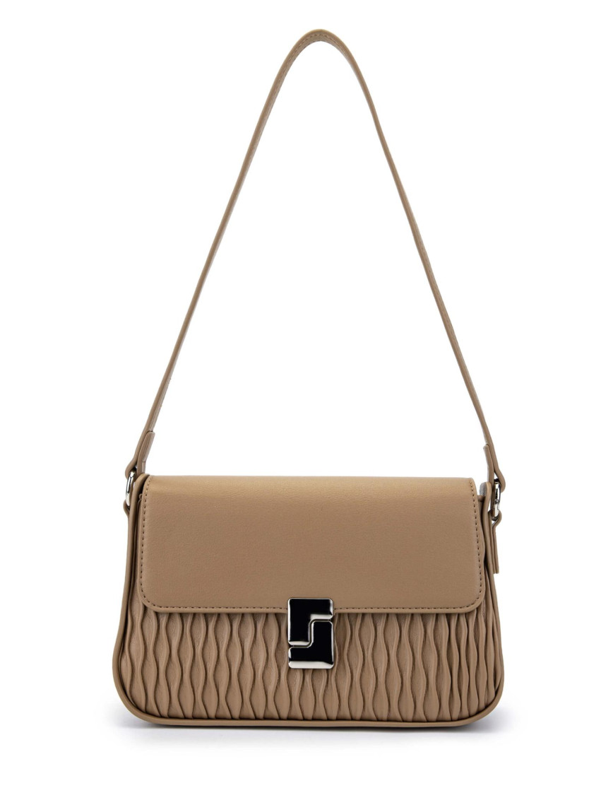 Tamer Tanca Kadın Vegan Siyah Omuz Çanta Tamer Tanca Kadın Vegan Siyah Omuz Çanta