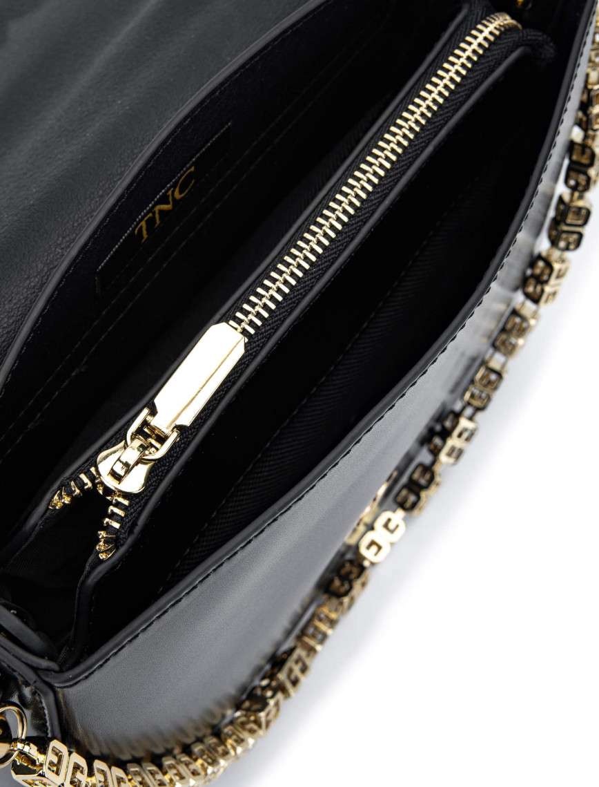 Tamer Tanca Kadın Vegan Siyah Omuz Çanta