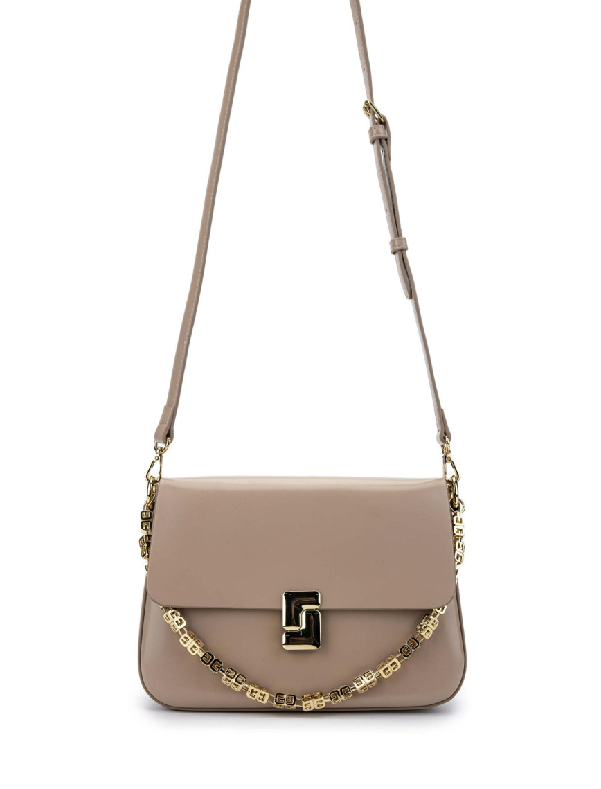 Tamer Tanca Kadın Vegan Taupe Omuz Çanta