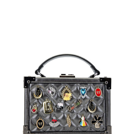 Tamer Tanca Kadın Vegan Metalik Kol Çantası