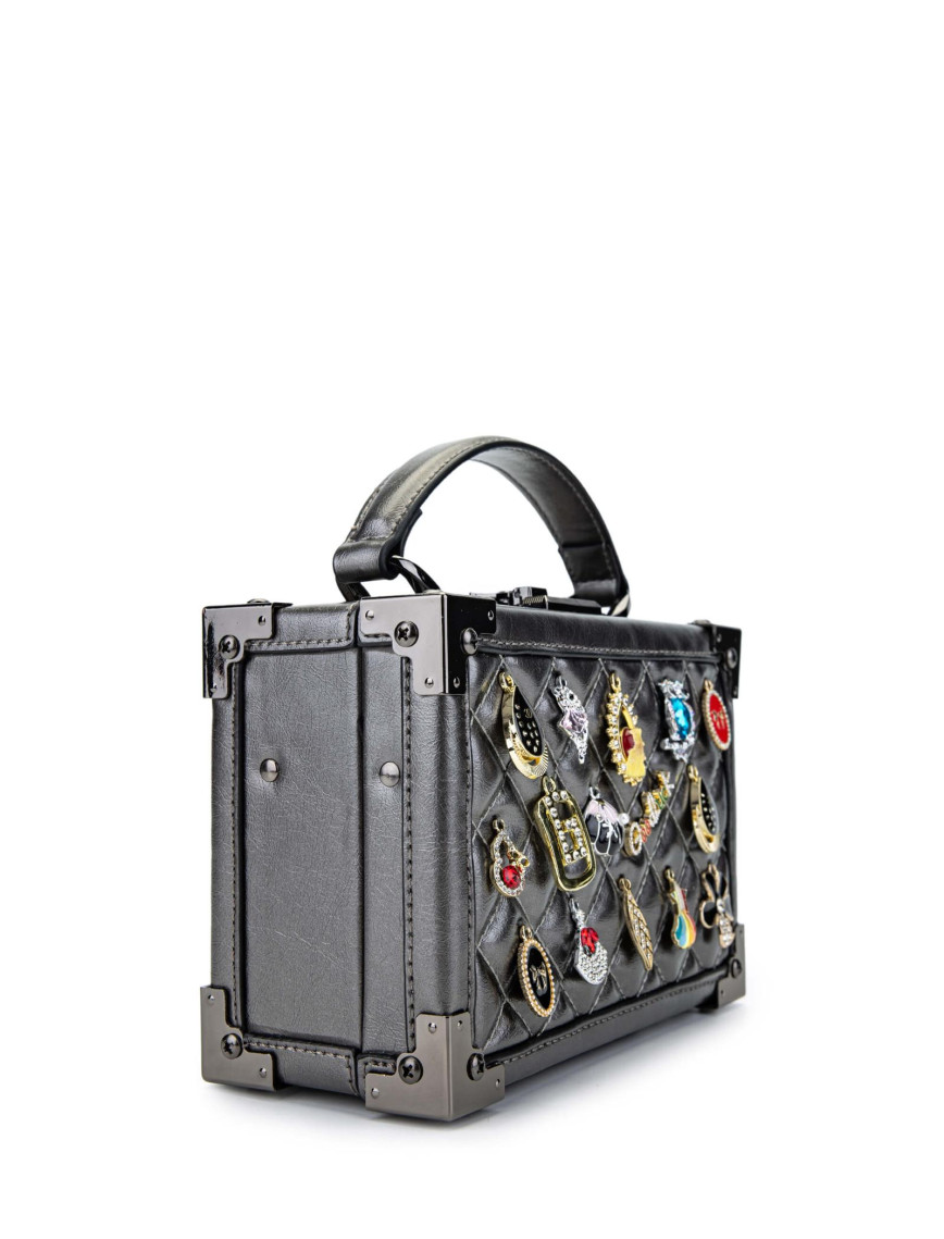 Tamer Tanca Kadın Vegan Metalik Kol Çantası