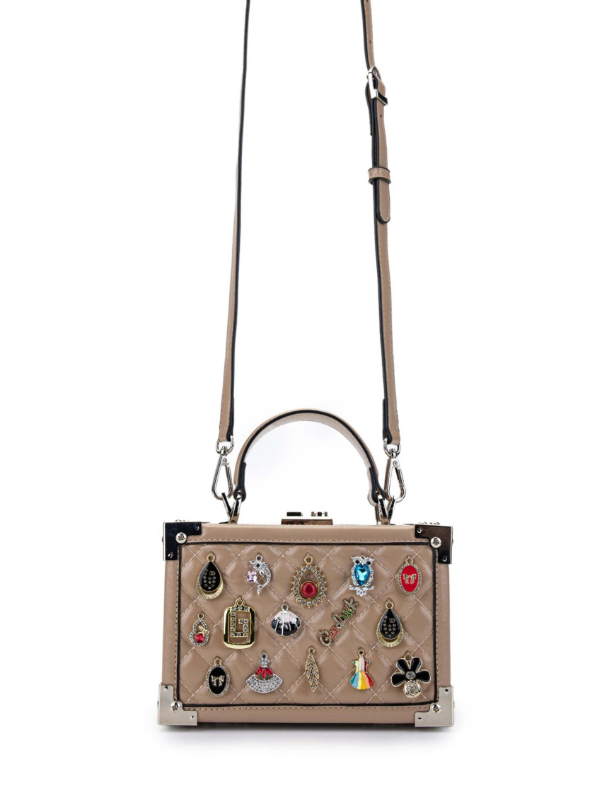 Tamer Tanca Kadın Vegan Taupe Kol Çantası