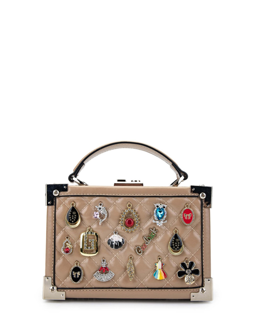 Tamer Tanca Kadın Vegan Taupe Kol Çantası