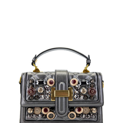 Tamer Tanca Kadın Vegan Metalik Kol Çantası