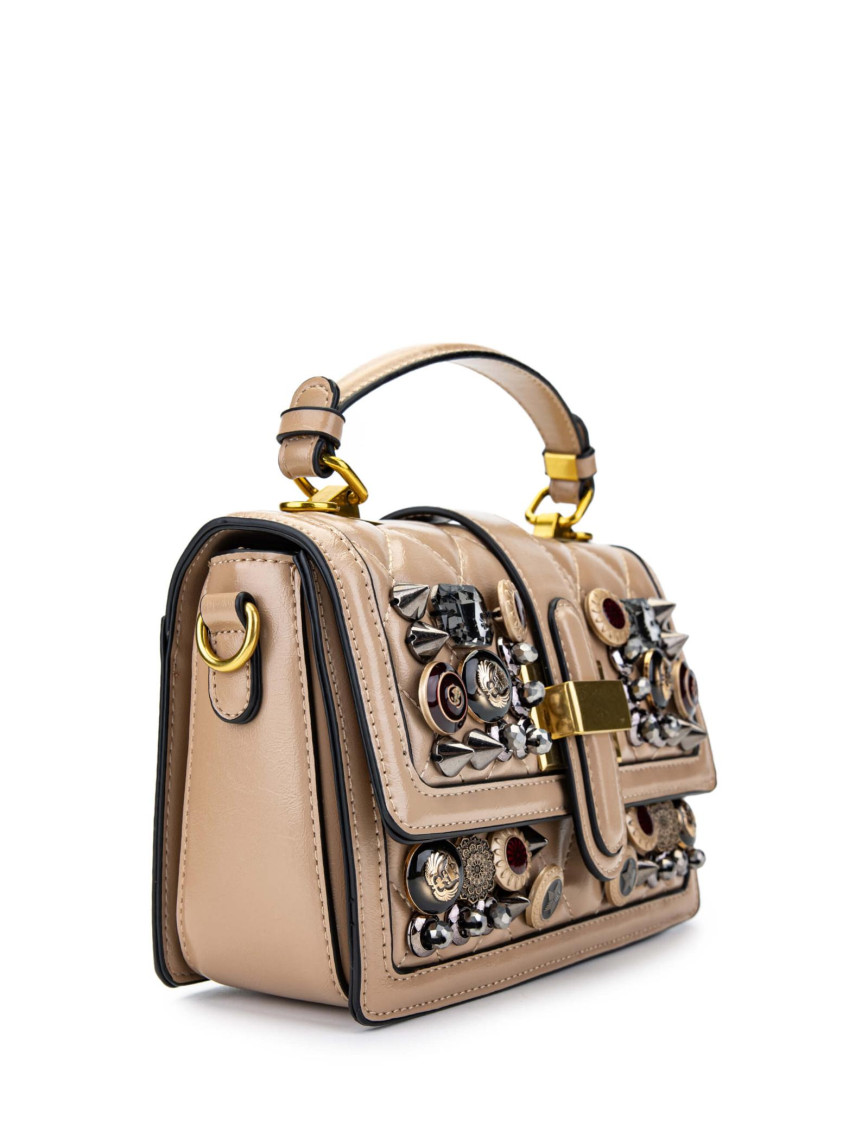 Tamer Tanca Kadın Vegan Taupe Kol Çantası