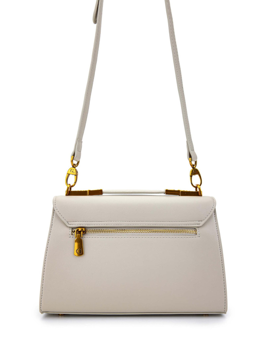 Tamer Tanca Kadın Vegan Bej Omuz Çanta Tamer Tanca Kadın Vegan Bej Omuz Çanta