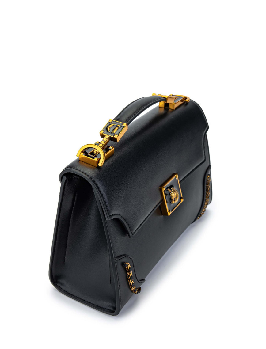 Tamer Tanca Kadın Vegan Siyah Omuz Çanta Tamer Tanca Kadın Vegan Siyah Omuz Çanta