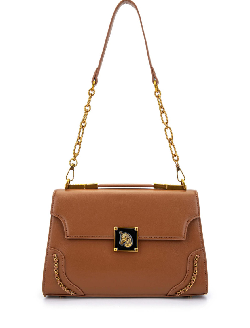 Tamer Tanca Kadın Vegan Camel Omuz Çanta Tamer Tanca Kadın Vegan Camel Omuz Çanta