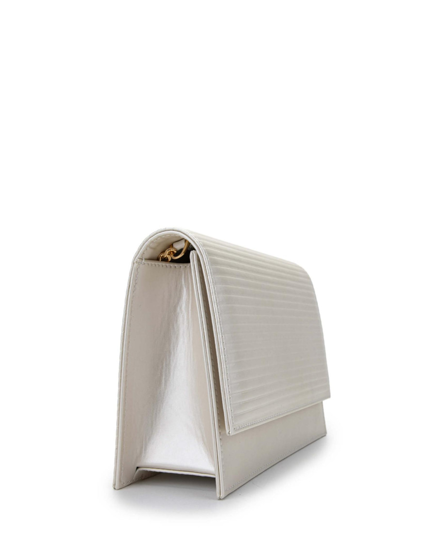 Tamer Tanca Kadın Vegan Beyaz Omuz Çanta