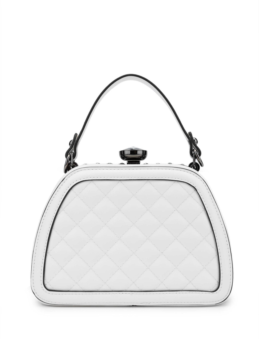 Tamer Tanca Kadın Vegan Beyaz El Çantası Tamer Tanca Kadın Vegan Beyaz El Çantası